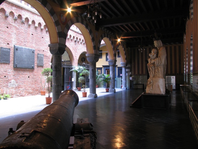 Loggia - view from the portico