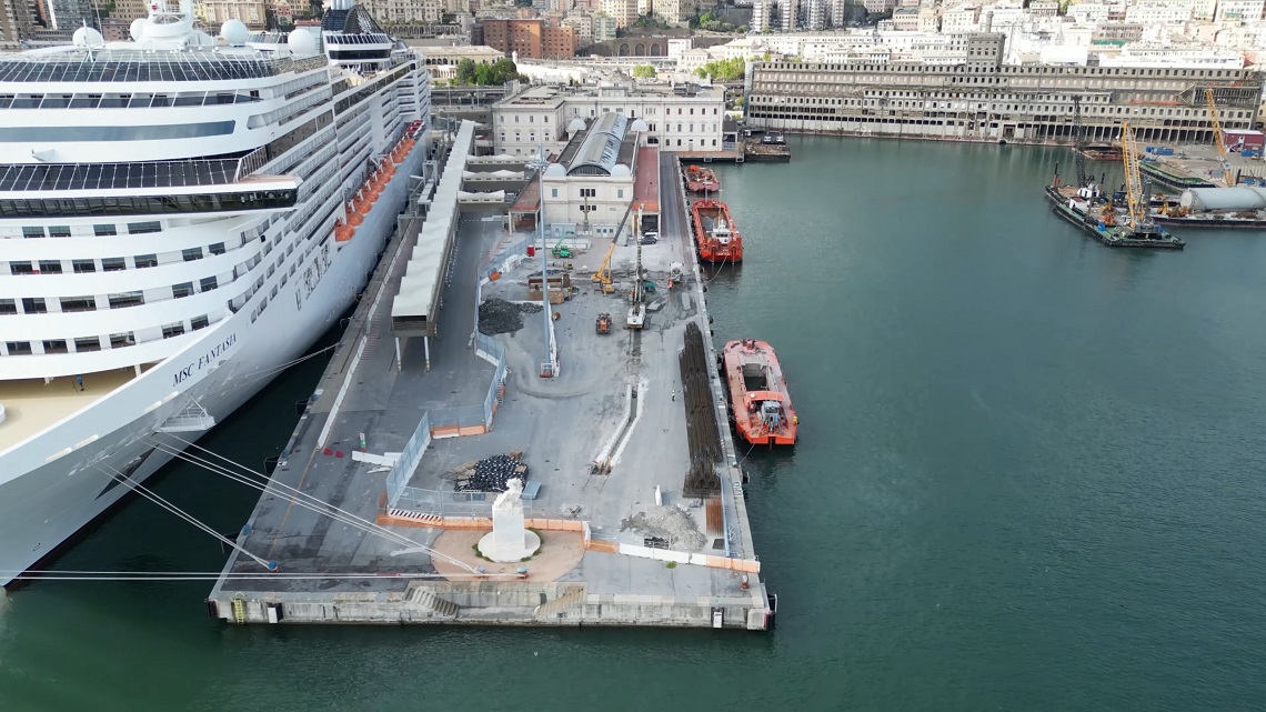 A Genova presto un nuovo accosto per le navi di ultima generazione