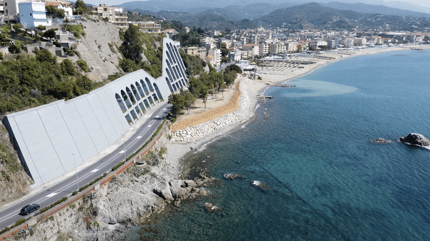 Messa in sicurezza del terrapieno Margonara 