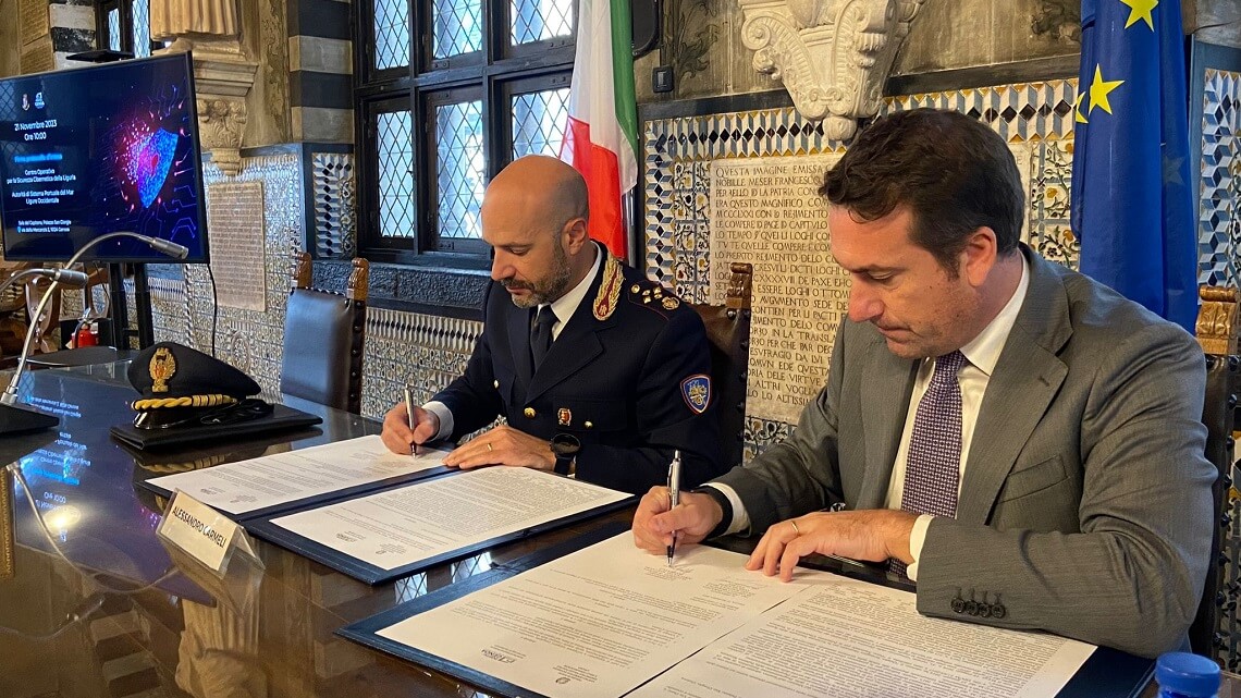 Cybersecurity, firmato il protocollo AdSP e Polizia