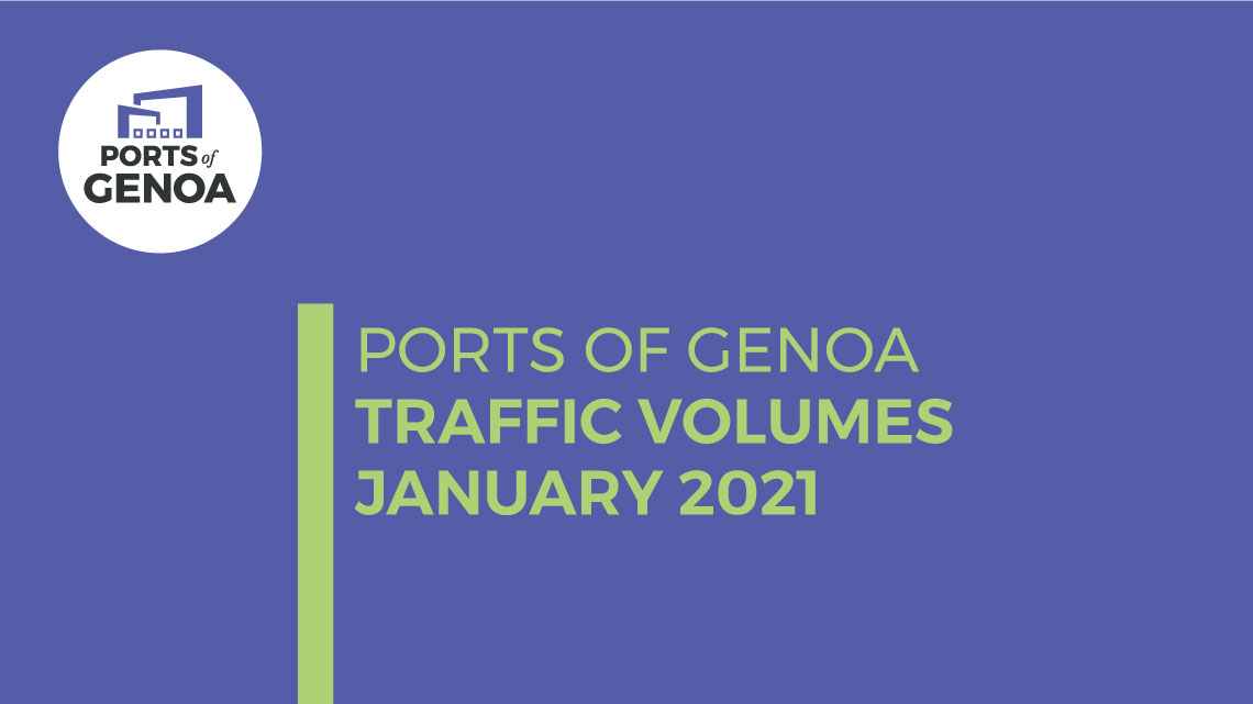 Ports of Genoa Traffic Volumes  – January 2021