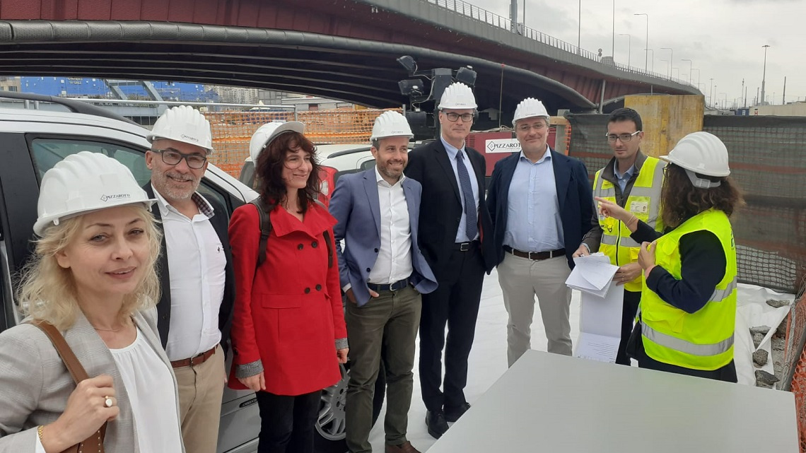 European Coordinator for the Rhine-Alpine Corridor visits the Ports of Genoa