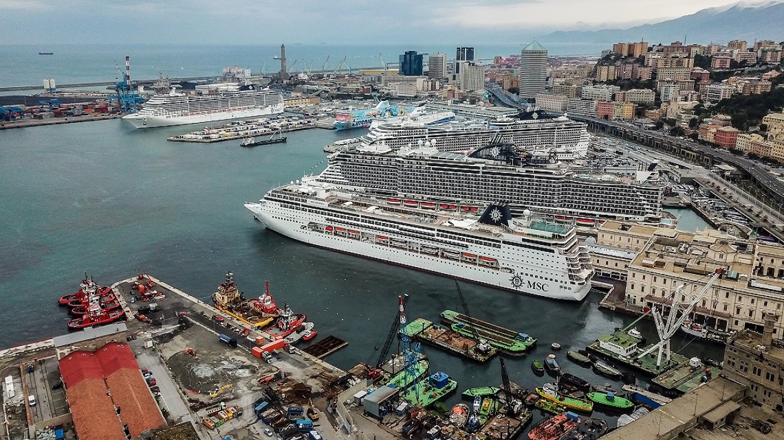 MSC Grandiosa: First Mediterranean cruise sets sail from Genoa