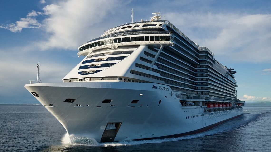 Genova, arrivata in porto la MSC Seashore