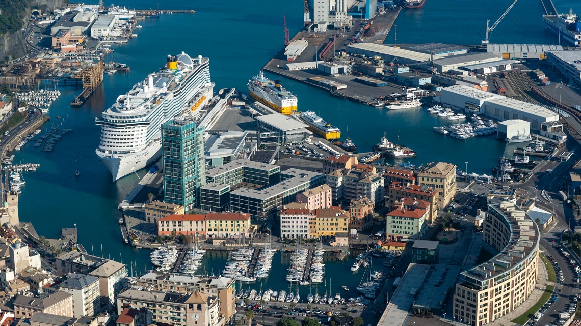 La Vecchia Darsena a Savona è Bandiera Blu 2020