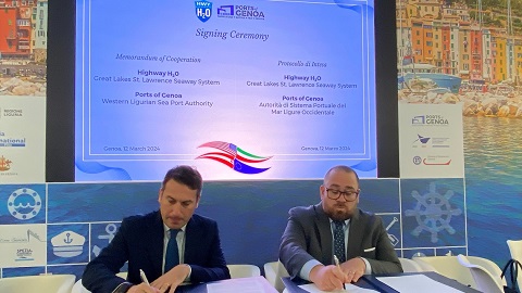 MoC signed by Ports of Genoa and Highway H20