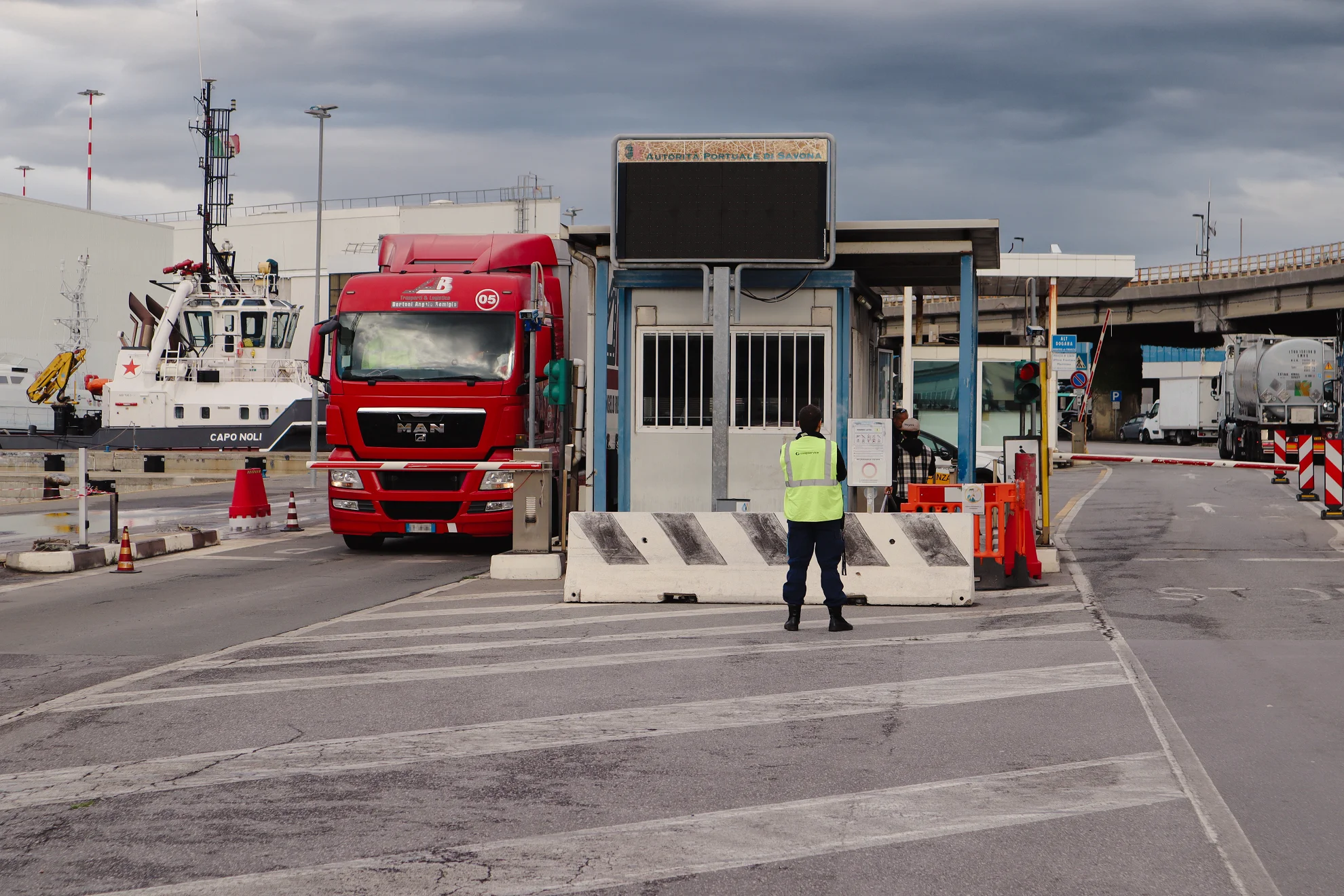 Freight Port Gate